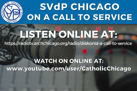 Listen to SVdP ADC on-air with Chicago Catholic Radio!
